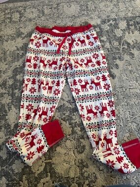 Hanna Anderson Holiday Reindeer Pajama Pants